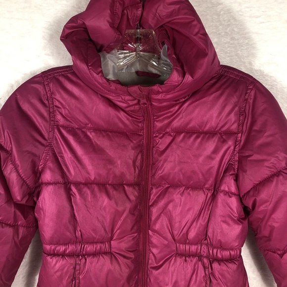 Old Navy Other - Old Navy Kids Girls Quilted Puffer Jacket Hooded Parka Coat Winter Warm Outwear